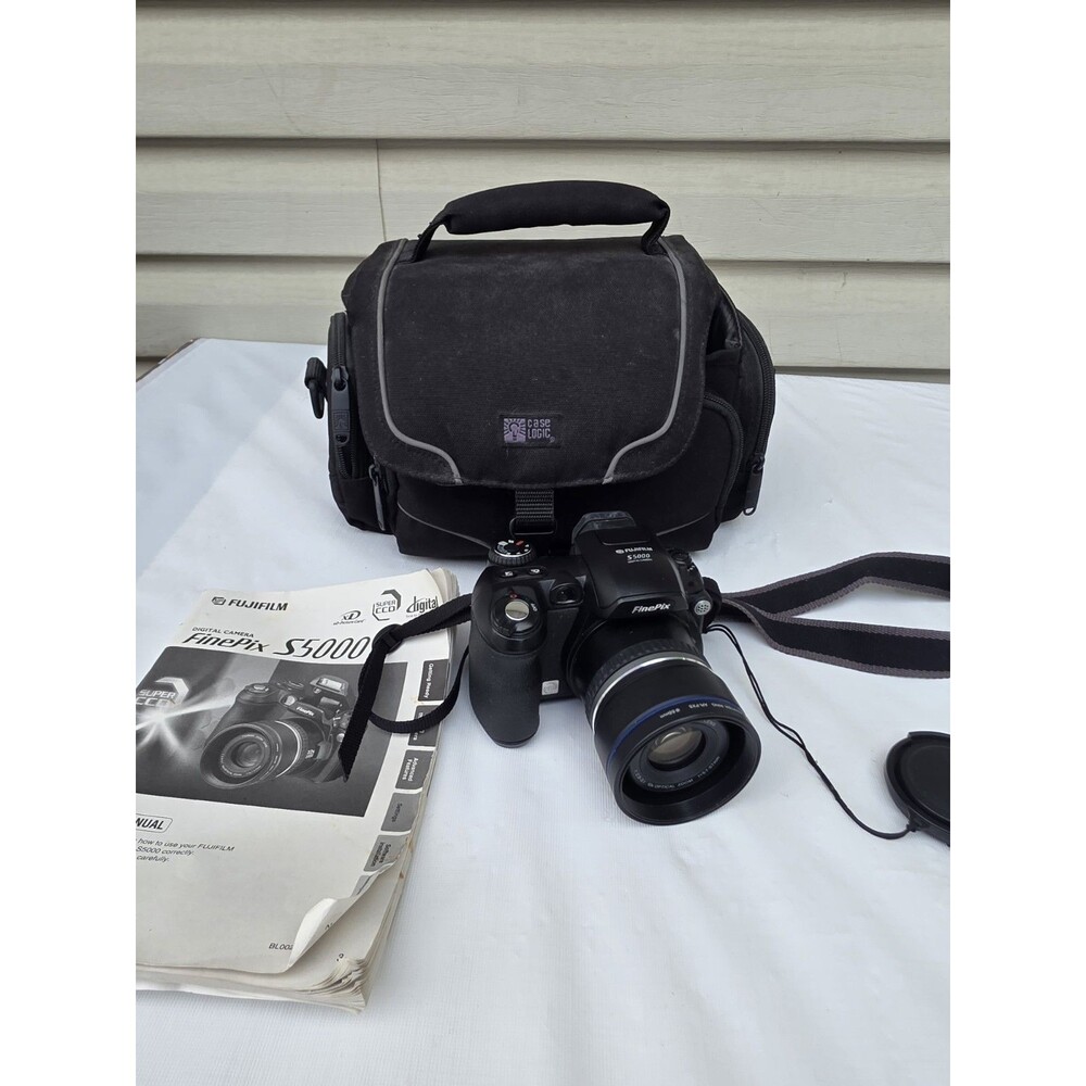 Fujifilm FinePix S5000 Digital Camera w/FinePix Adapter Ring AR-FX5-